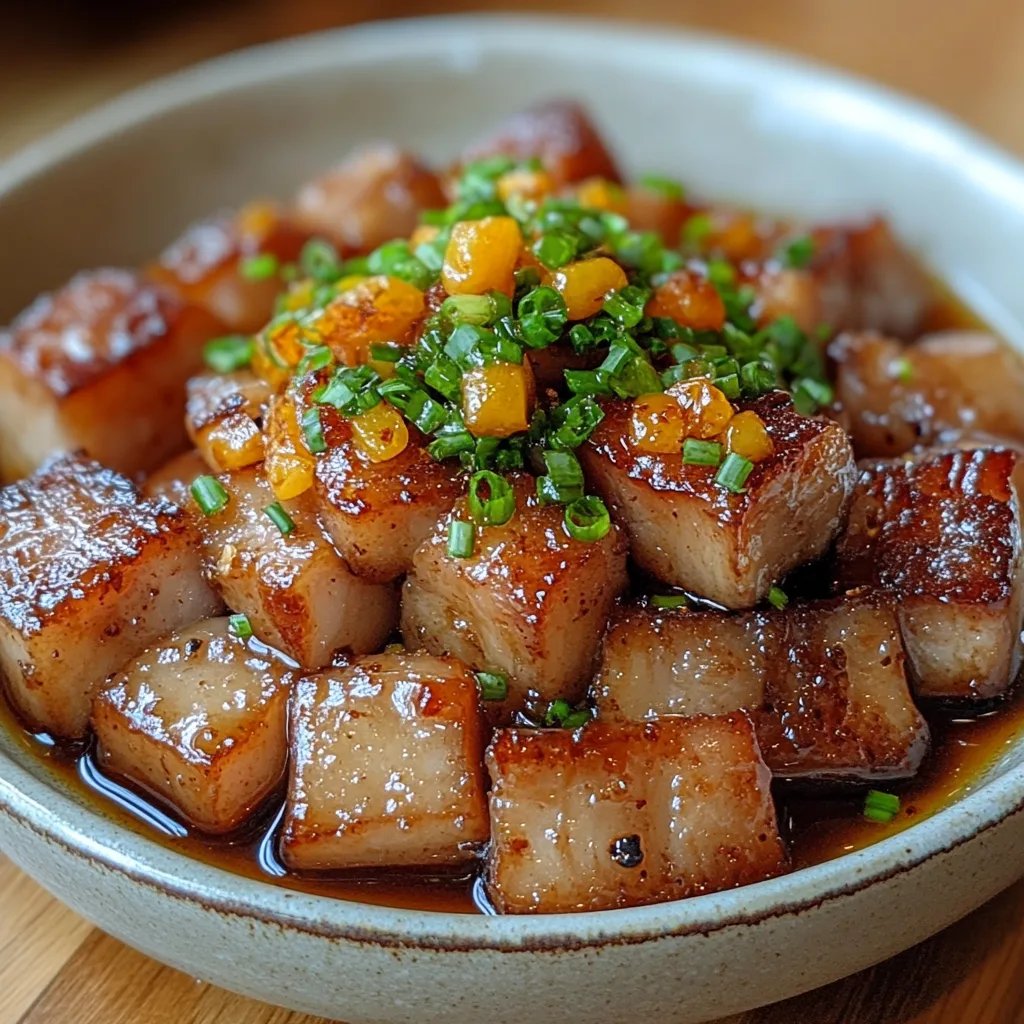 Thai Braised Black Pepper Pork Belly: An Incredible 7-Step Recipe