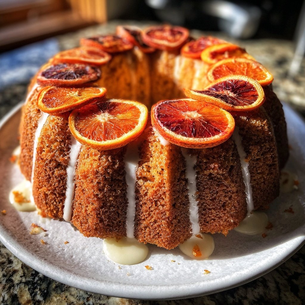 Capricorn Blood Orange Olive Oil Cake