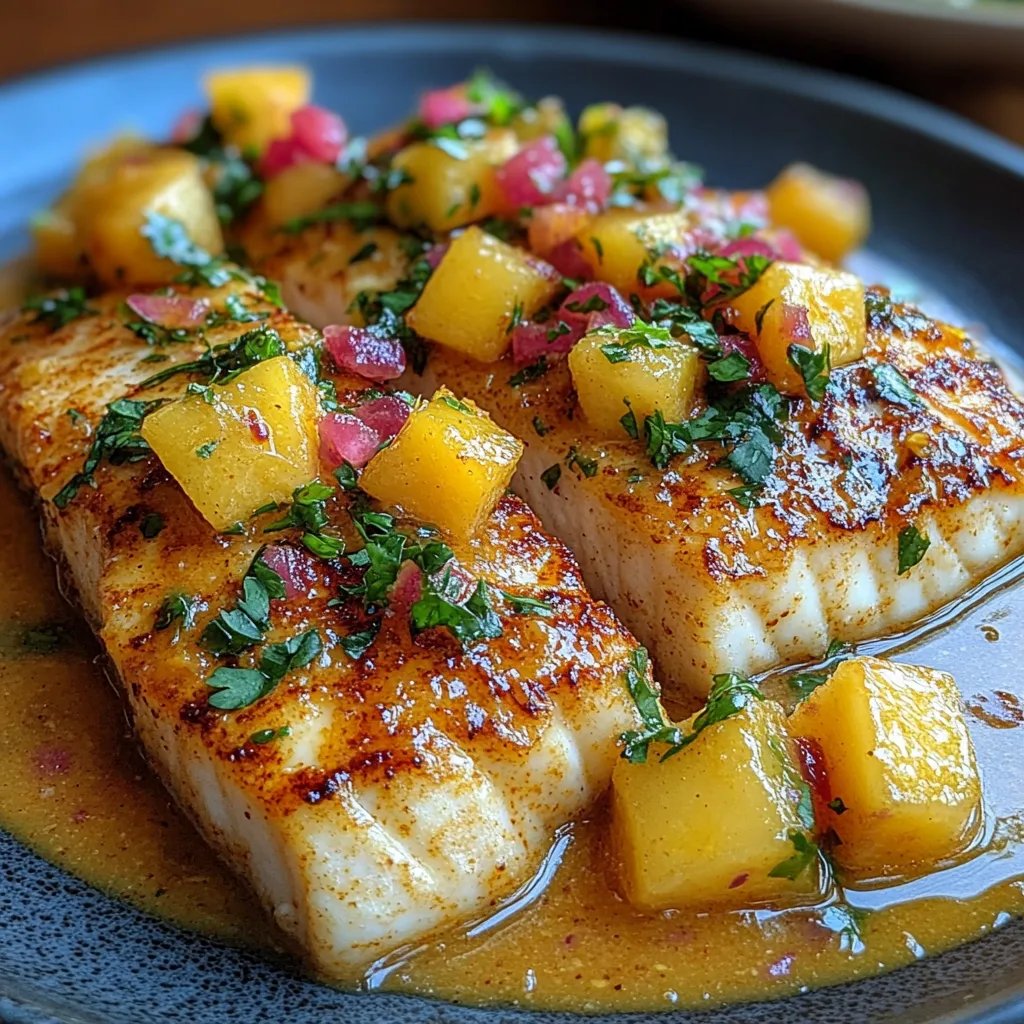 Crispy Coconut-Curry Fish with Mango Salsa: An Incredible 5-Star Recipe