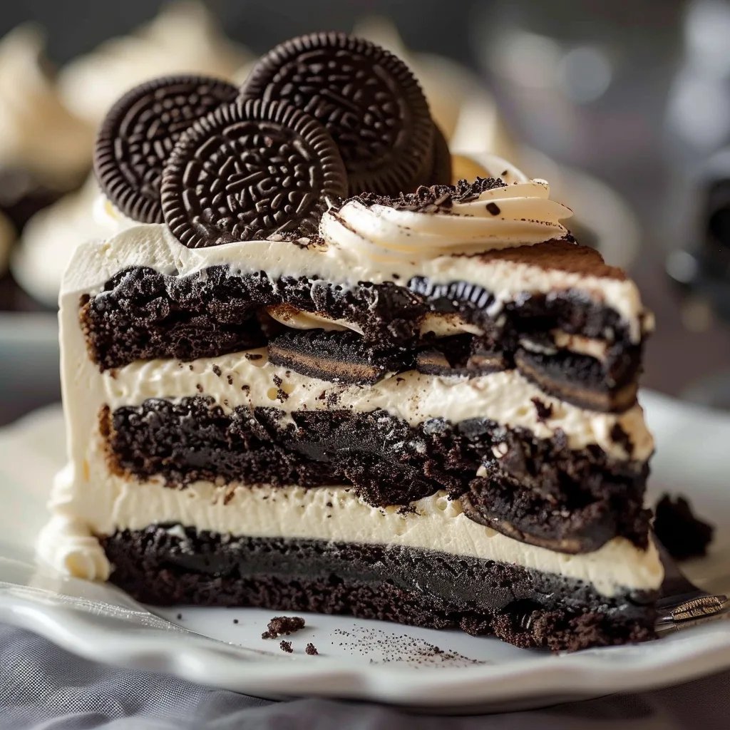 Oreo Cookies & Cream Cake