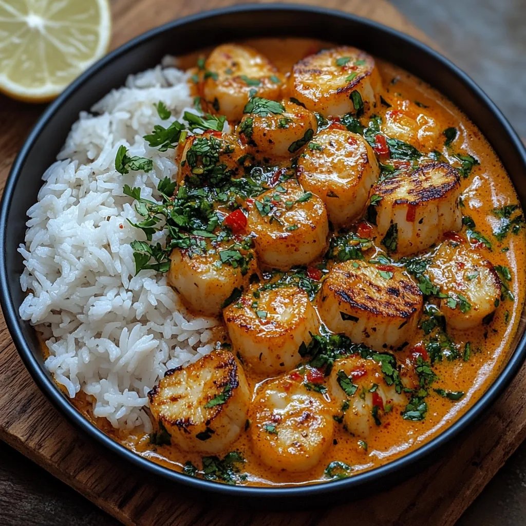 Spicy Coconut Curry Scallops: An Incredible Ultimate Recipe