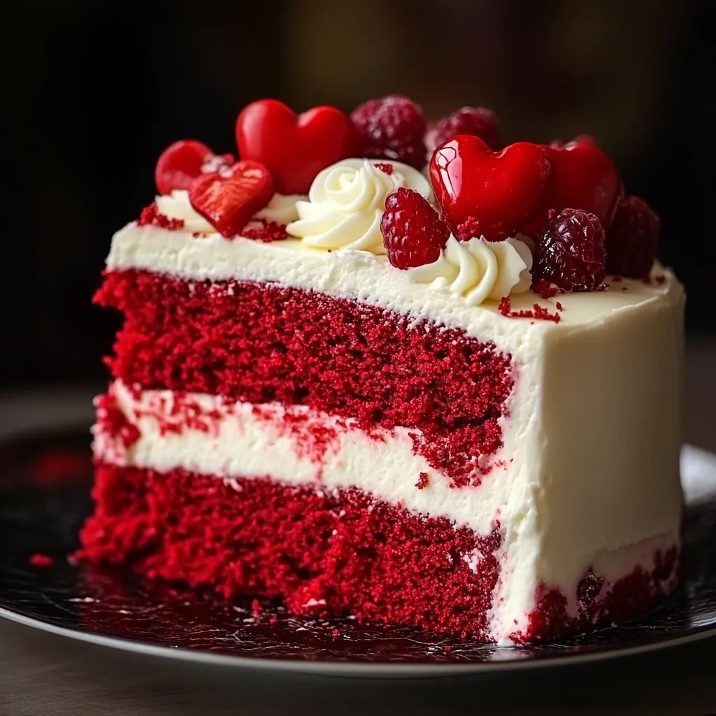 Enchanted Red Velvet Cake