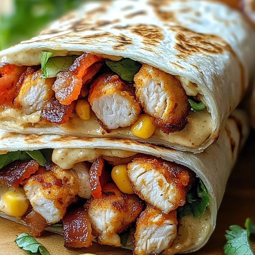 <p>Crispy Chicken Bacon Ranch Wrap: An Amazing Ultimate Recipe</p>