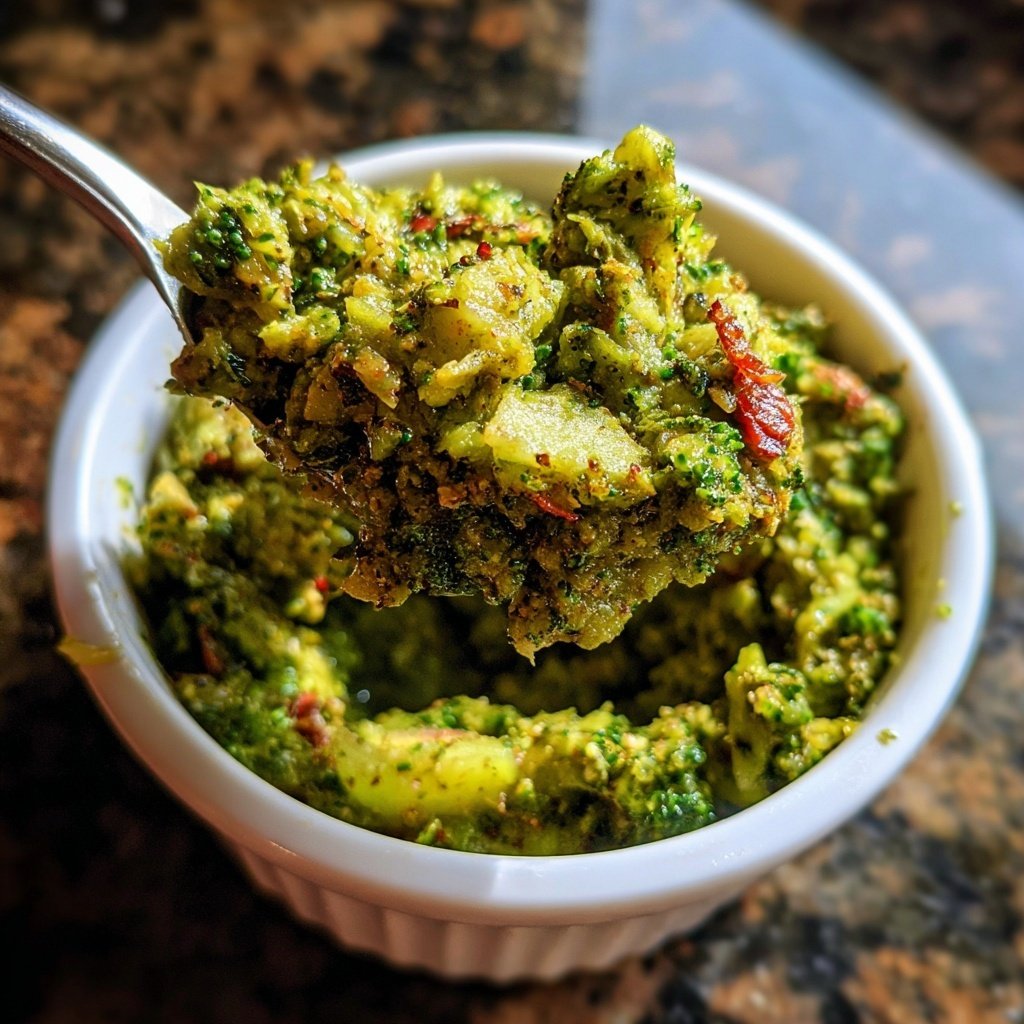 Zesty Broccoli Apple Chutney
