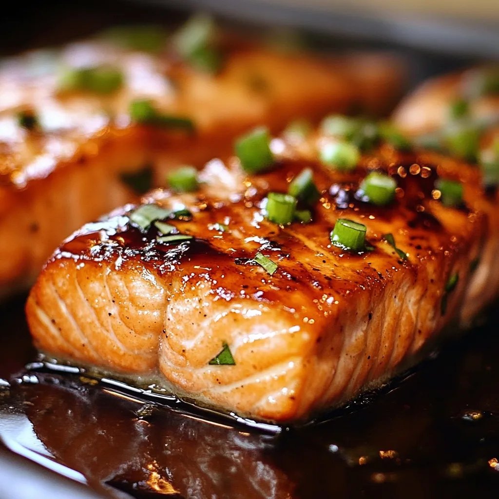 Honey Glazed Salmon