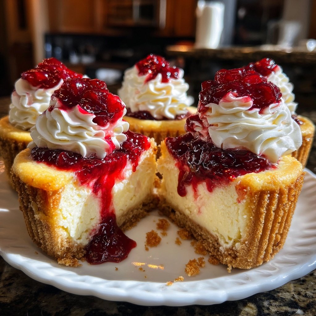 Cheesecake Stuffed Cupcake Joy