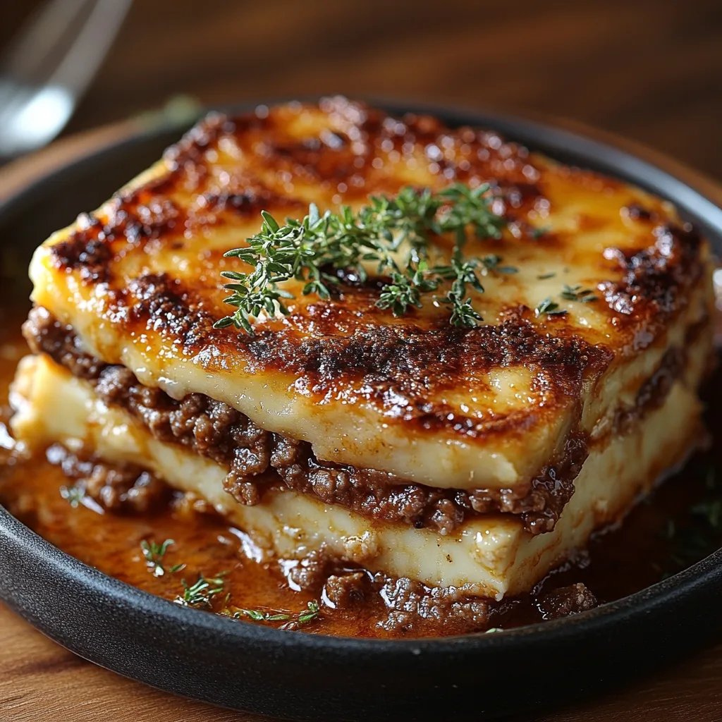 Delicious Greek Moussaka: The Ultimate 7-Layer Recipe
