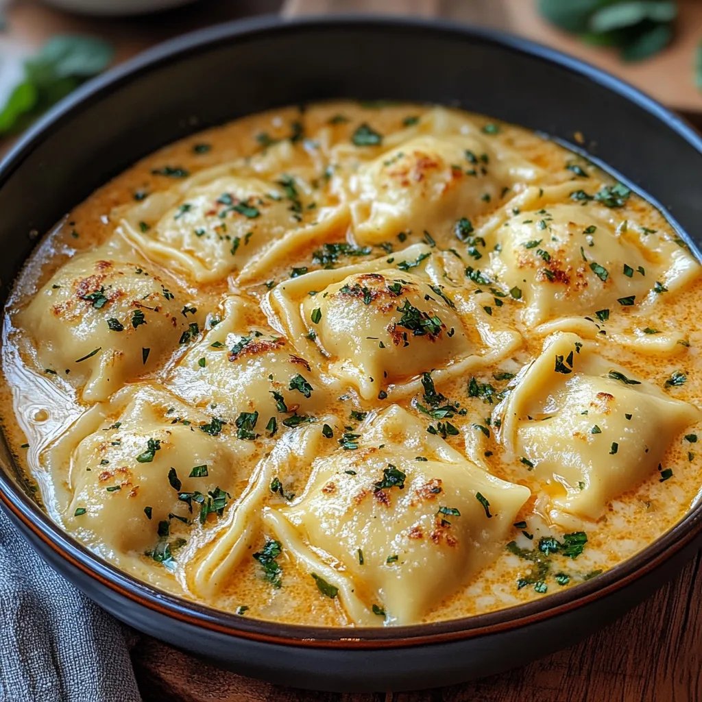 Creamy Tuscan Ravioli Soup: An Incredible Ultimate Recipe for 5