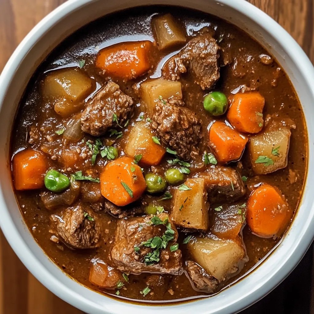 Comforting Crockpot Beef Stew