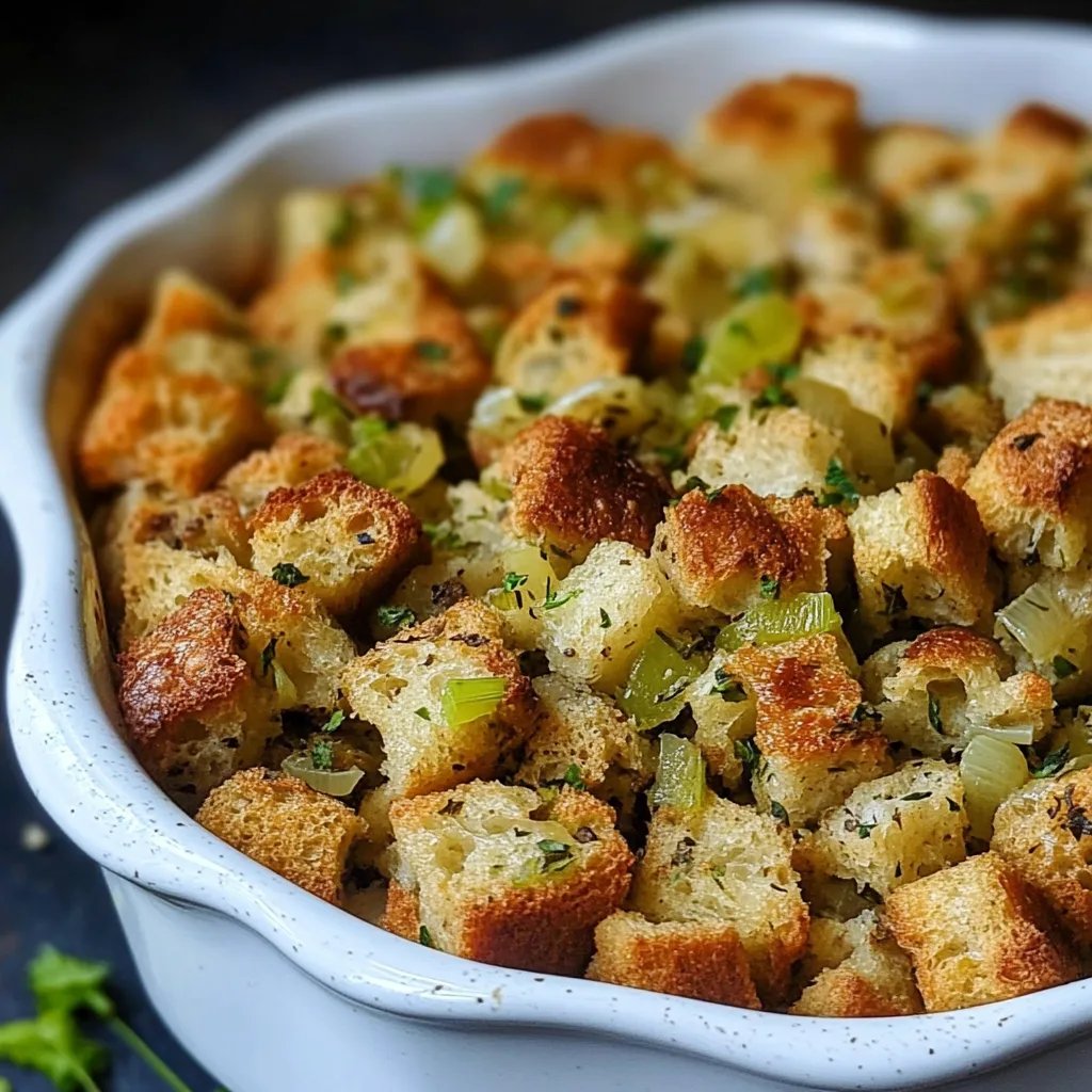 Herbed Butter & Golden Traditional Stuffing