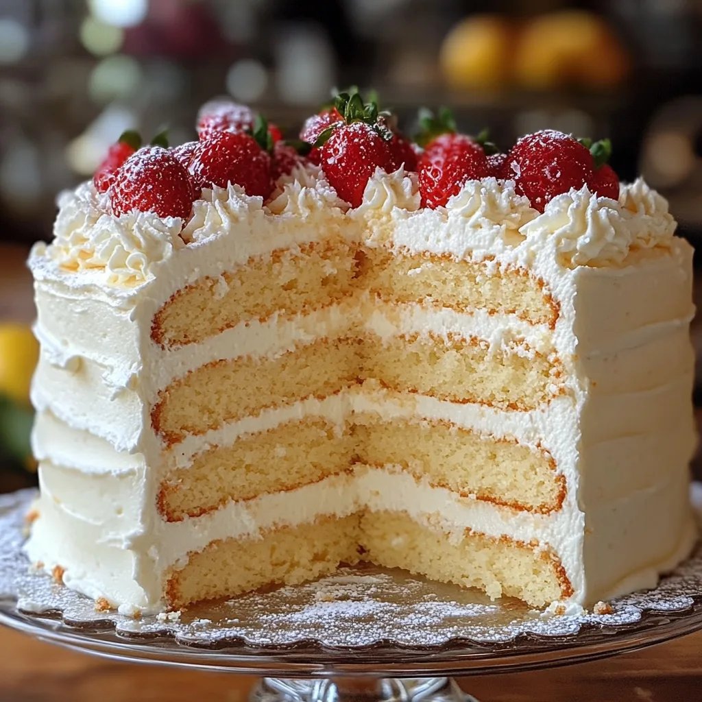 Italian Lemon Cream Cake: The Ultimate Amazing Recipe