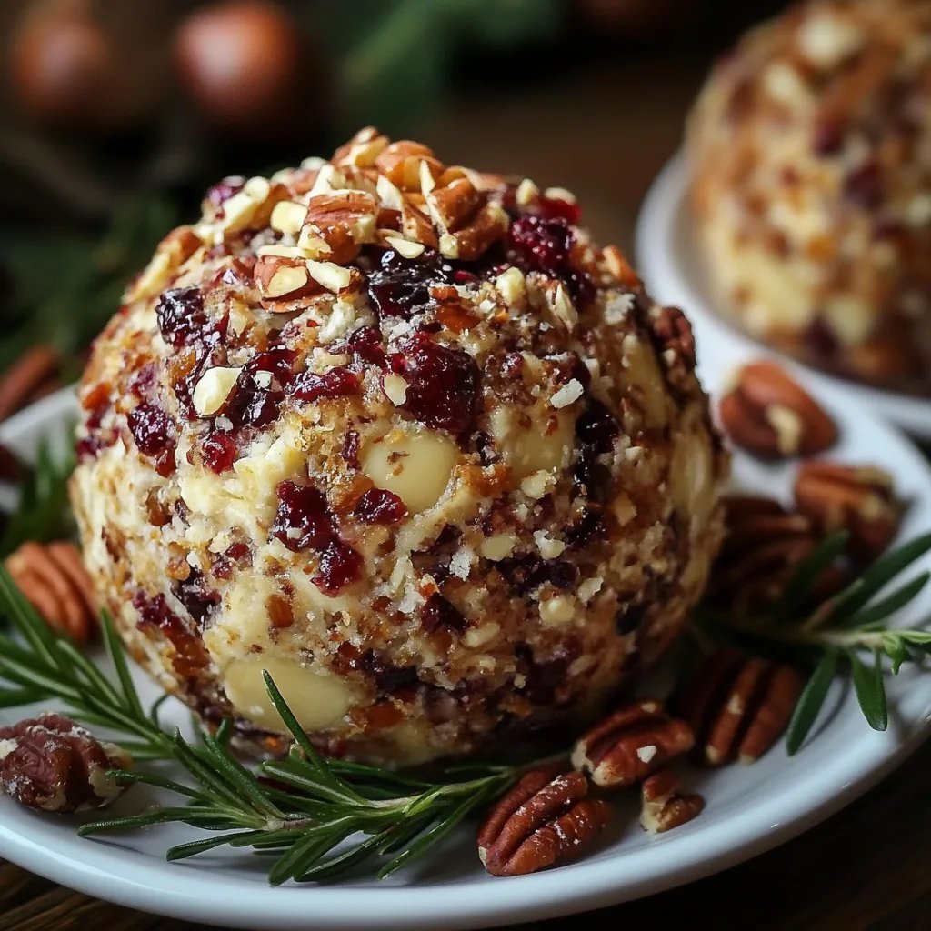 Cranberry Pecan Cheeseball