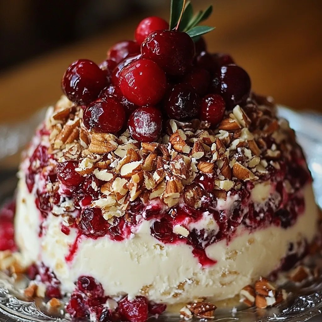 Cranberry Pecan Cream Cheese Ball