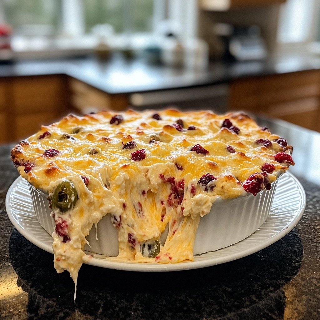 Cranberry Jalapeño Cheese Dip
