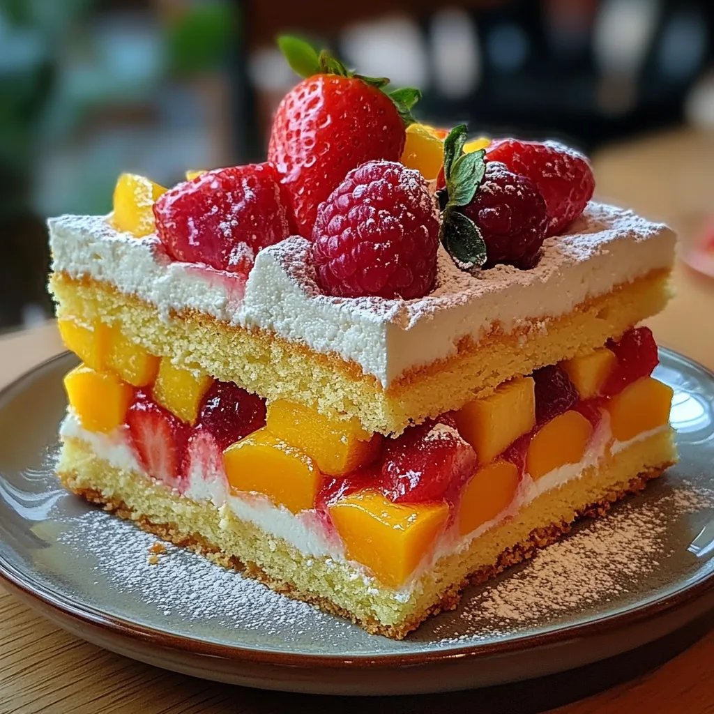 <p>Strawberry Mango Split Cake: An Incredible Ultimate Recipe</p>