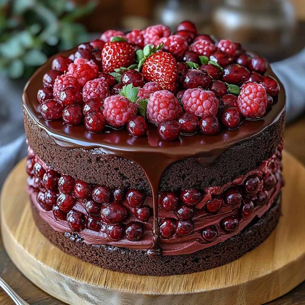 Chocolate Raspberry Truffle Cake: An Amazing Ultimate Recipe