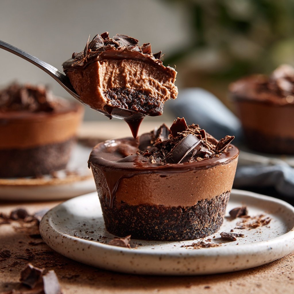 Heavenly Chocolate Mousse Cups
