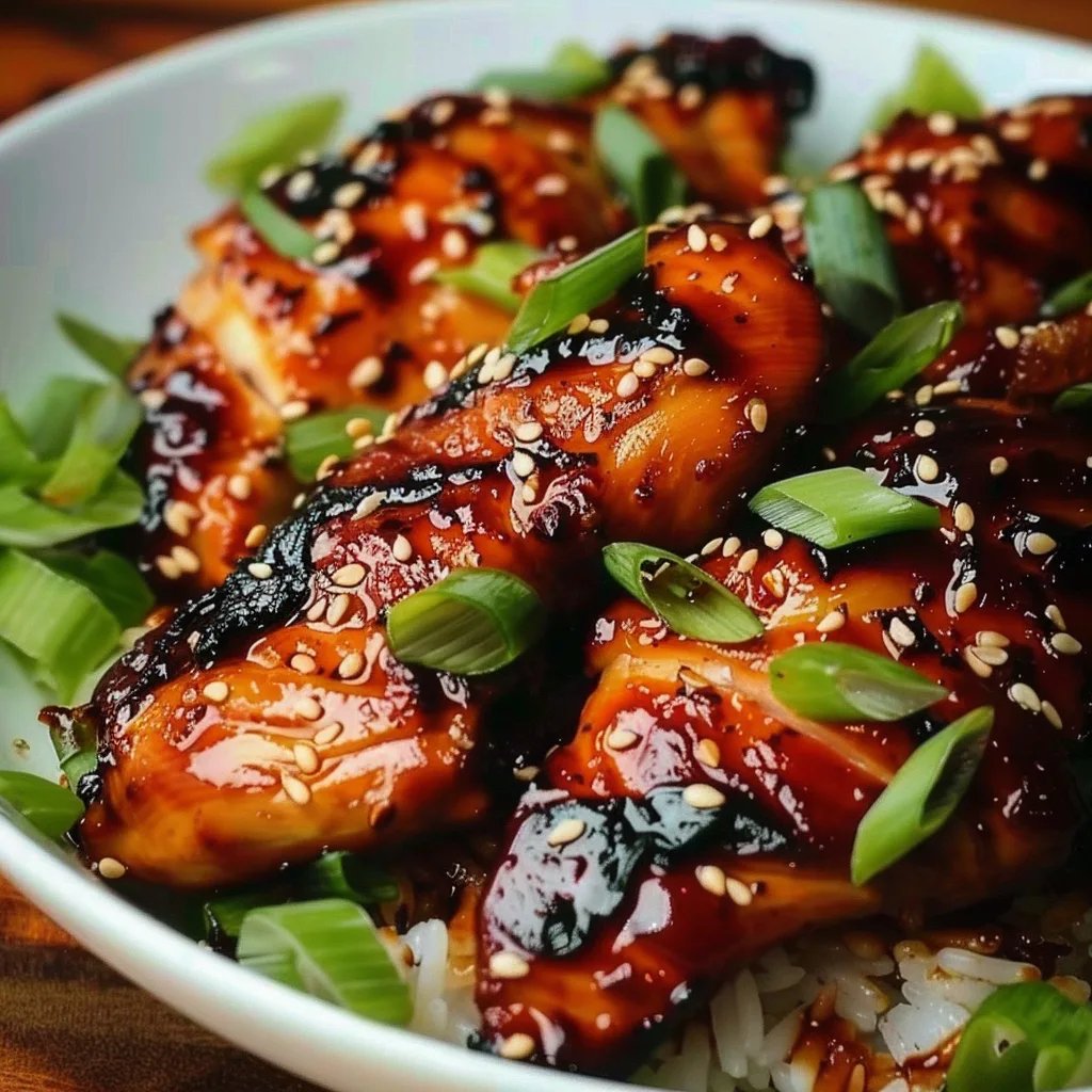 Asian Gochujang Chicken Thighs