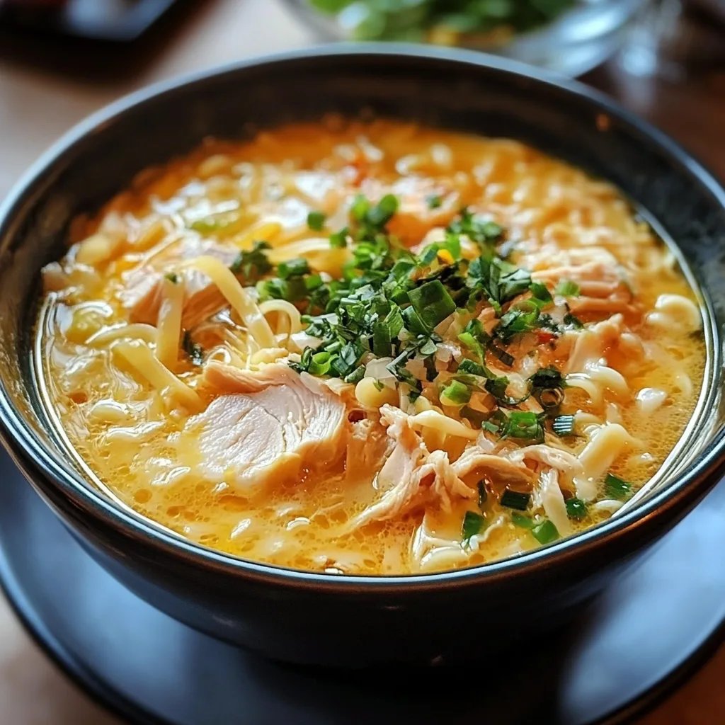 Crack Chicken Noodle Soup