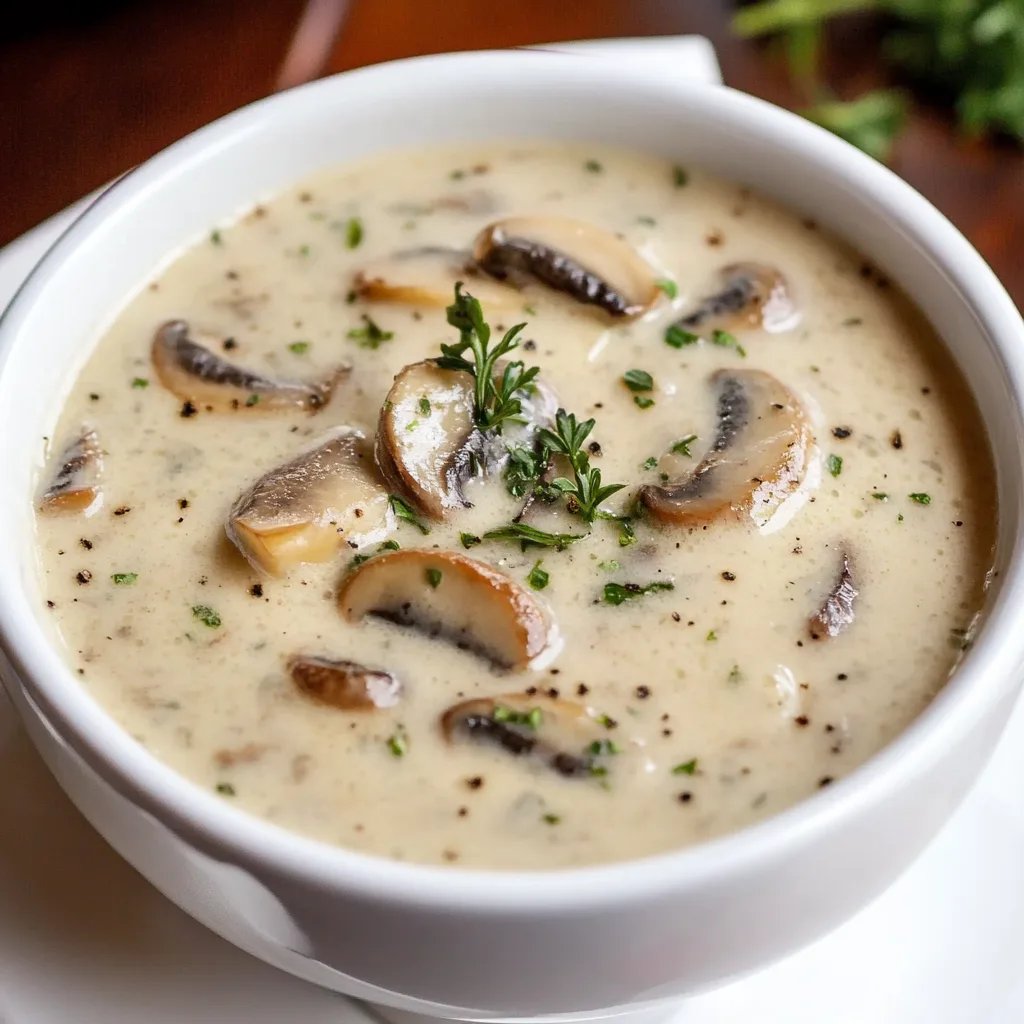 Cream of Mushroom Soup
