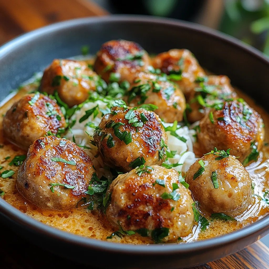 Coconut Chicken Meatballs: An Amazing Ultimate Recipe
