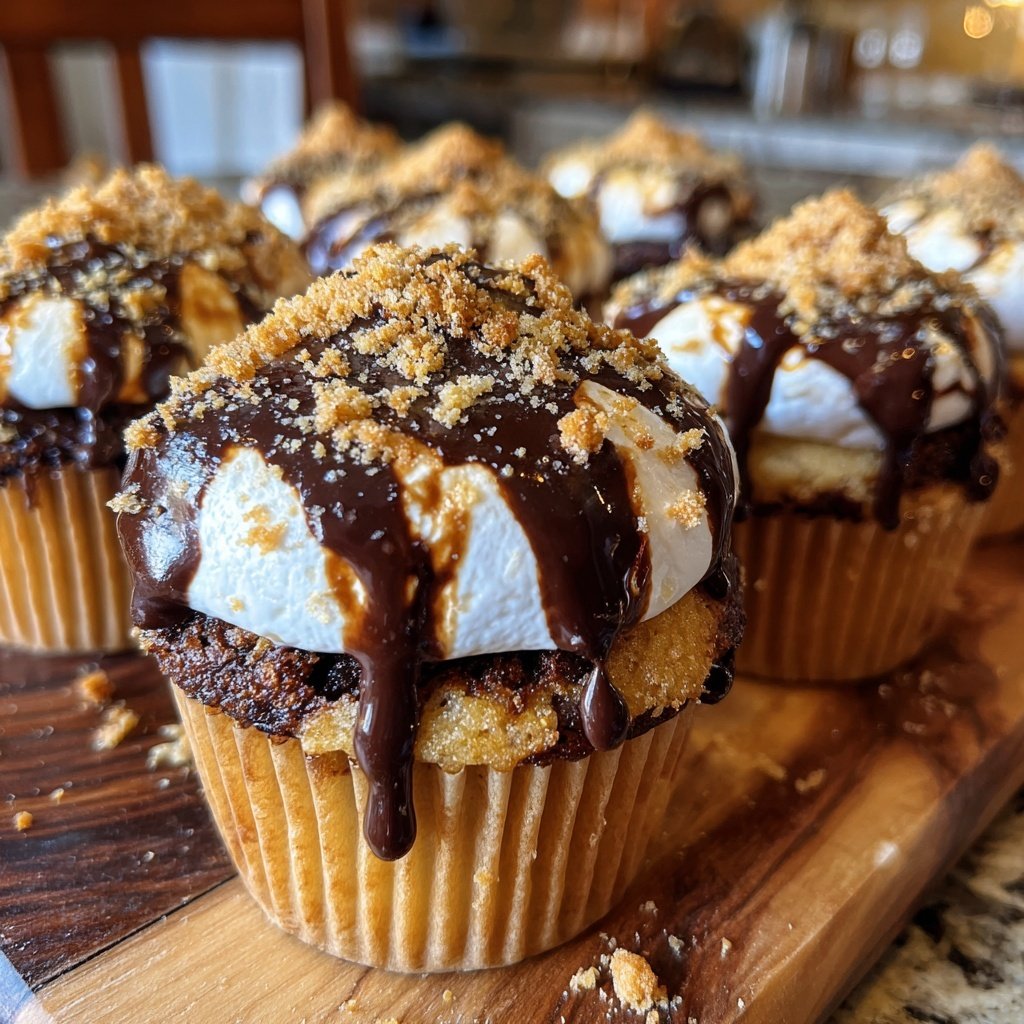 S’mores Cupcake Extravaganza