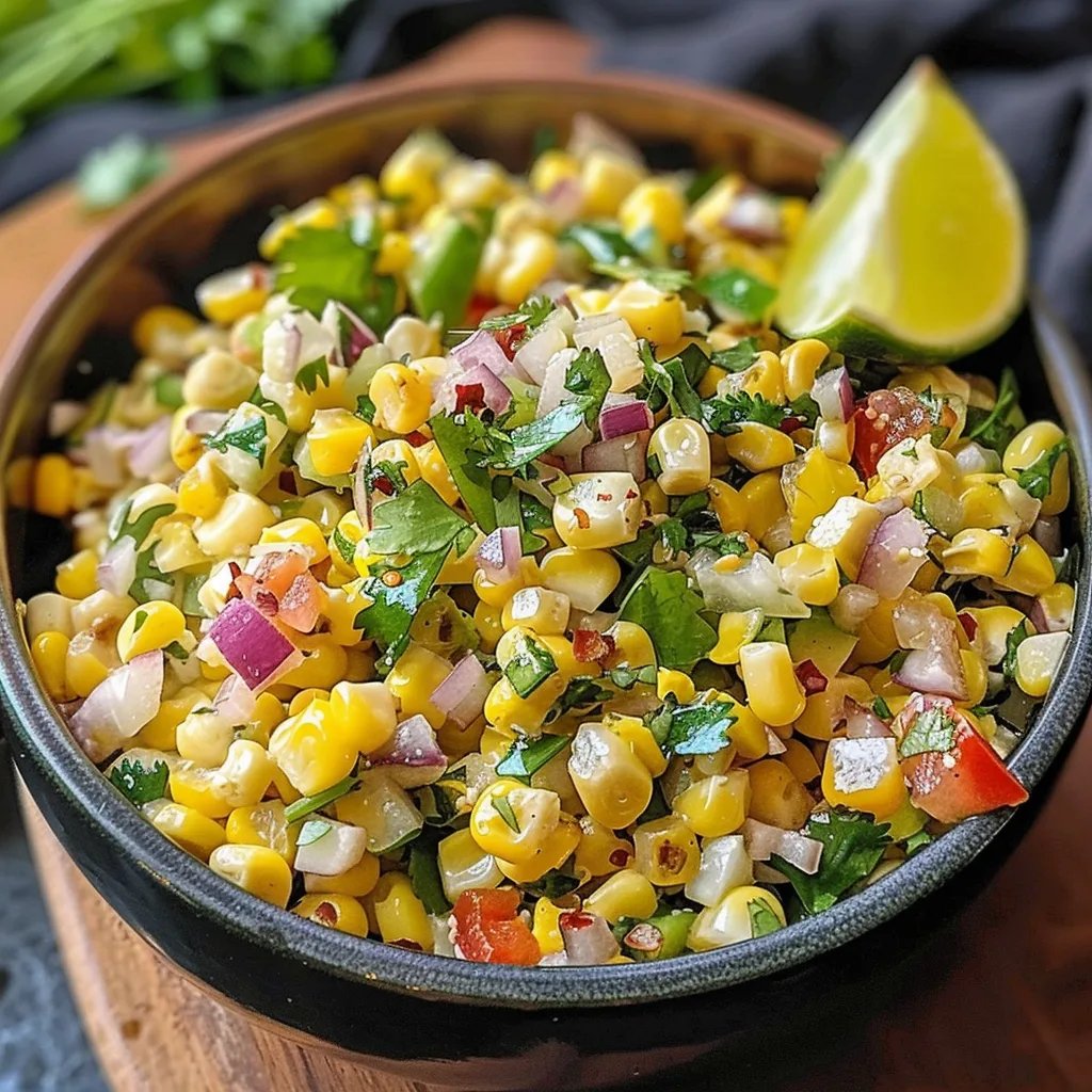 Vibrant Mexican Street Corn Salad