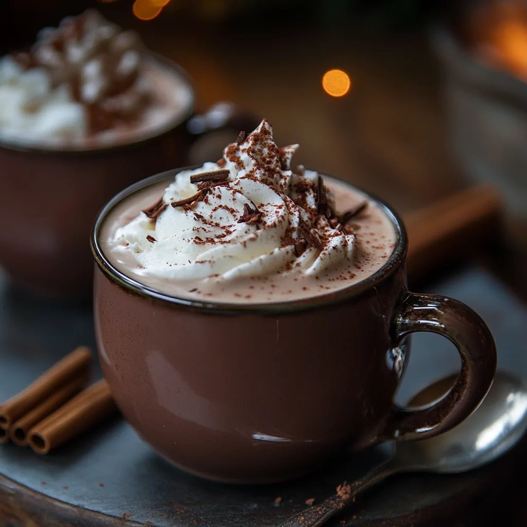 Colonial Spiced Hot Chocolate