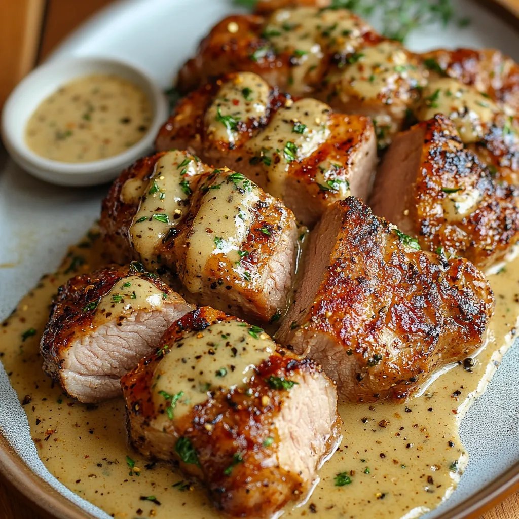 Best-Ever Pork Tenderloin w/ Dijon Cream Sauce: An Incredible Ultimate Recipe