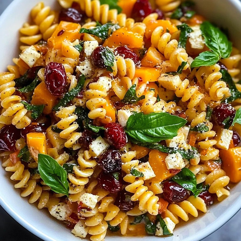 Fall Harvest Pasta Salad