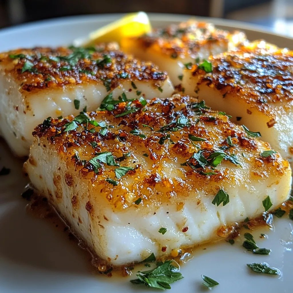 Garlic Parmesan Crusted Halibut: An Incredible Ultimate Recipe