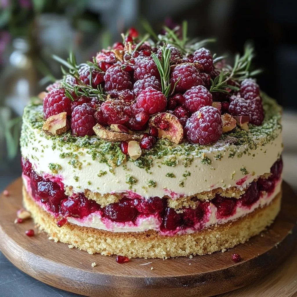 Pistachio Raspberry Cake: An Amazing Ultimate Recipe