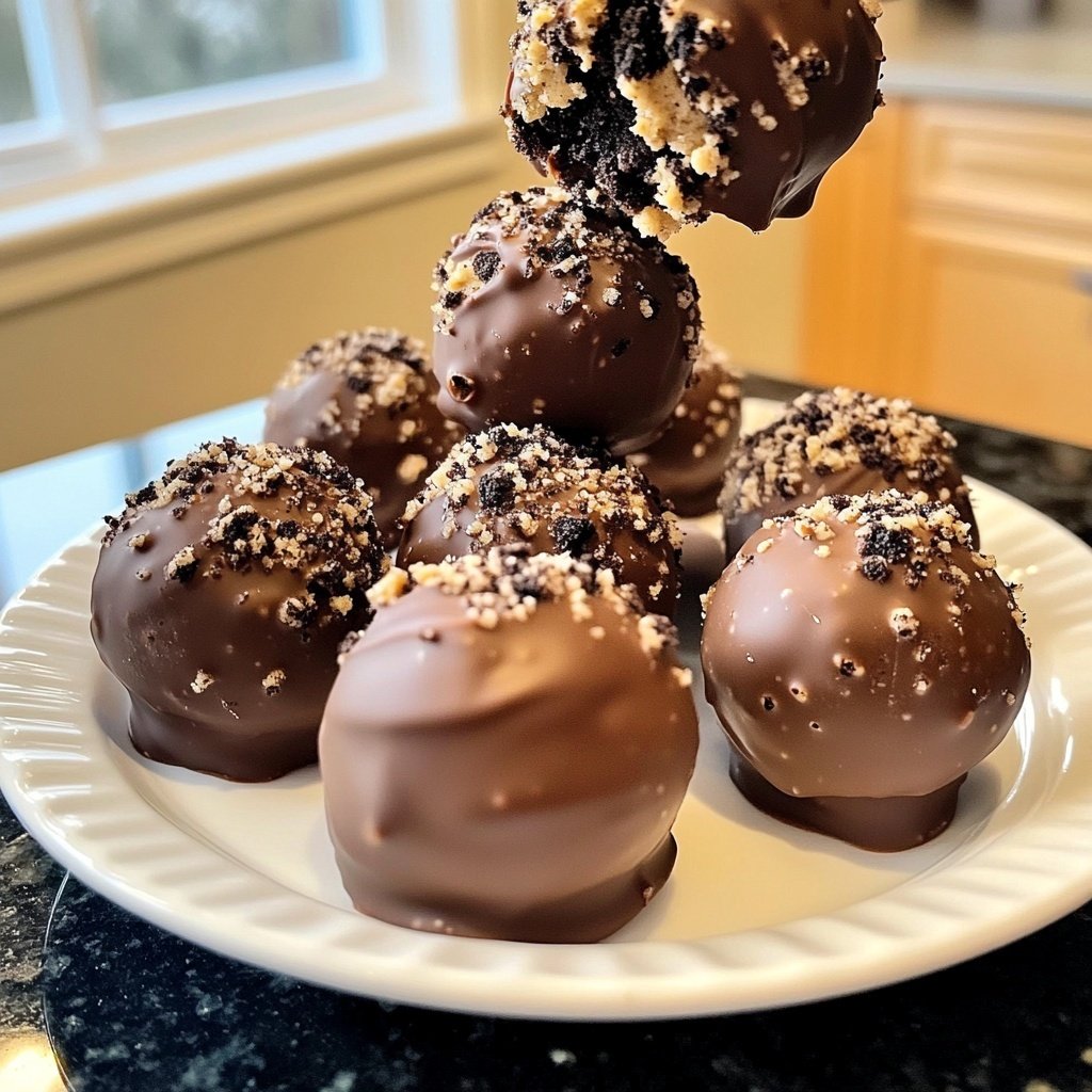 PEANUT BUTTER OREO BALLS