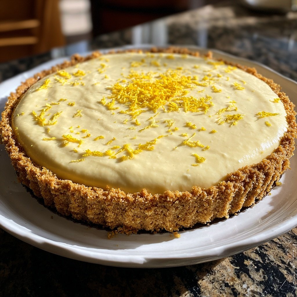Japanese Yuzu Tart with Cream