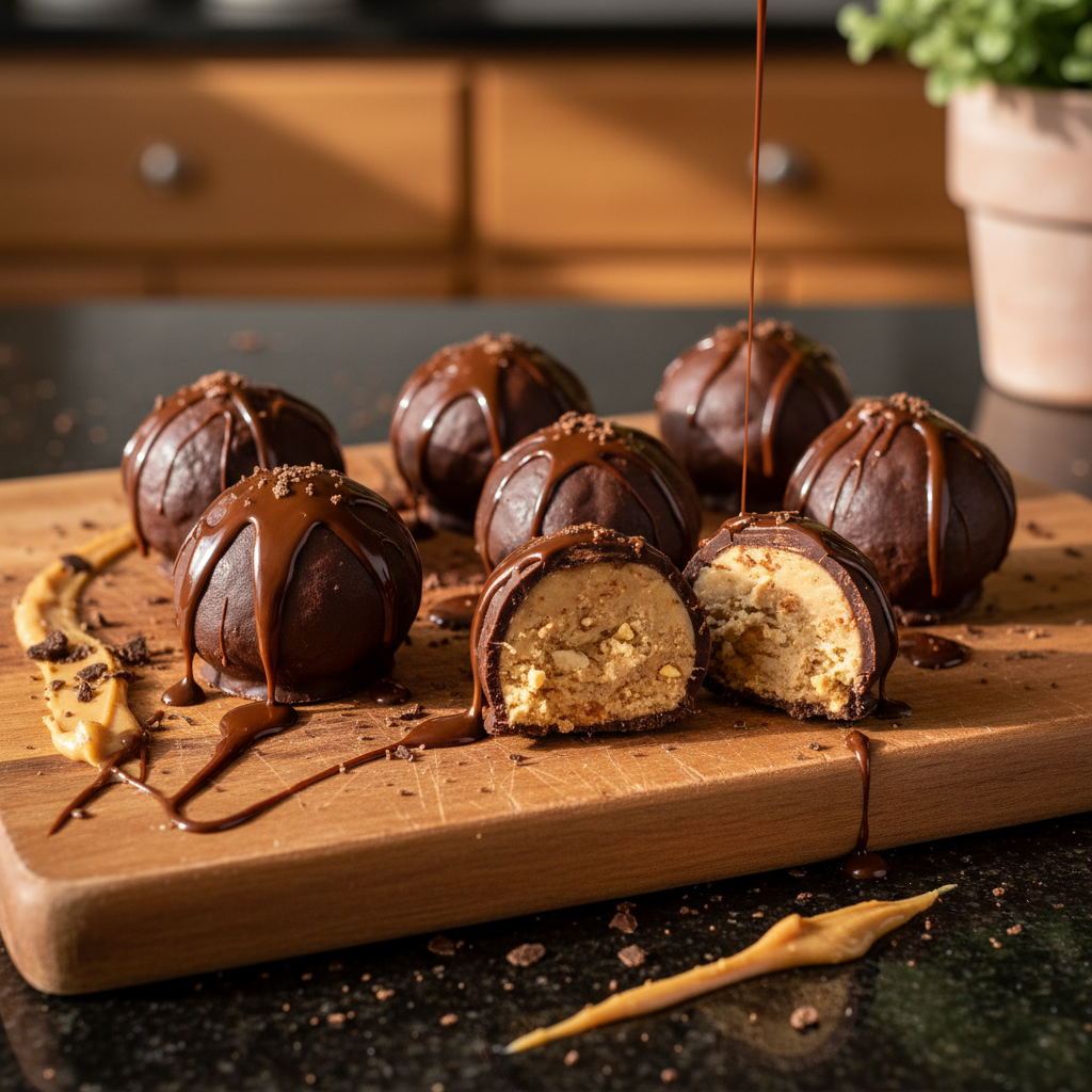 Divine Homemade Reese's Truffles
