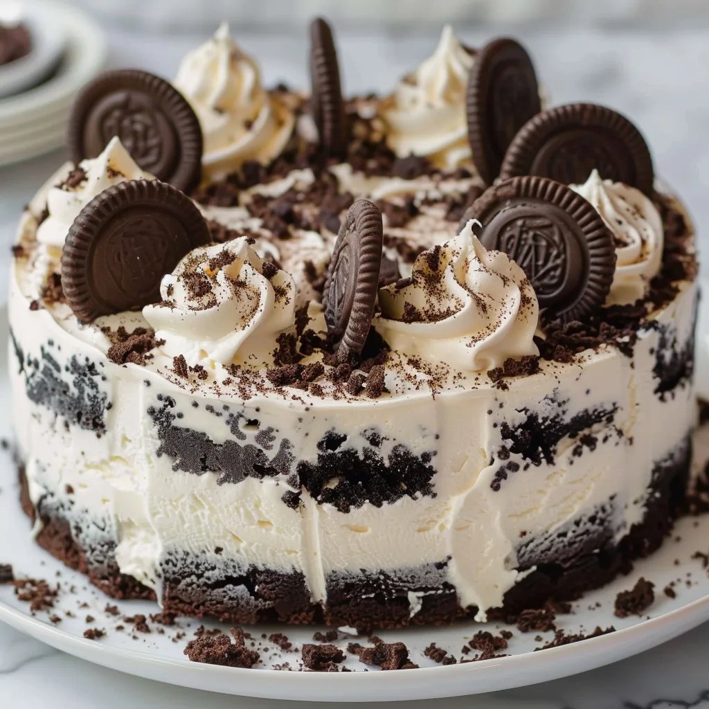 Cookies & Cream Ice Cream Cake