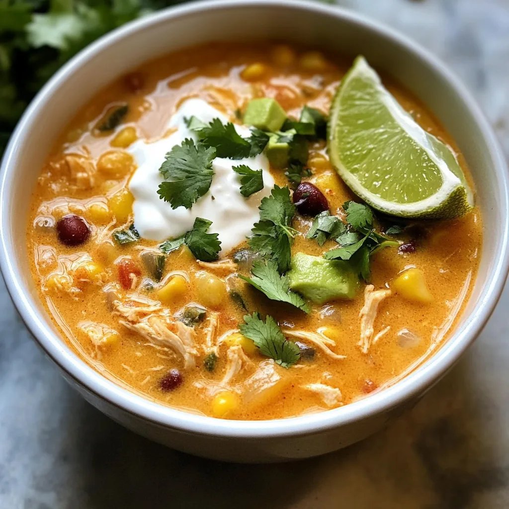 Creamy Chicken Enchilada Soup: An Amazing Ultimate Recipe