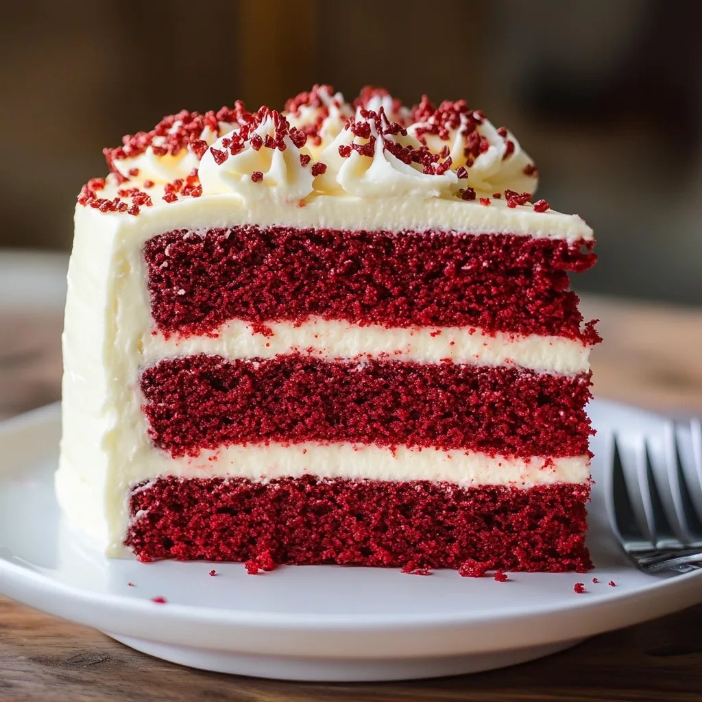BEST EVER Red Velvet Cake with Dreamy Cream Cheese Frosting