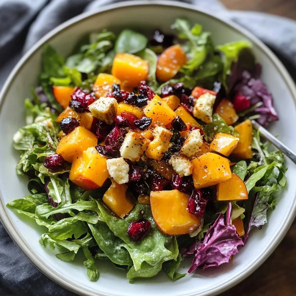 35-Minute Fall Salad with Maple Dressing
