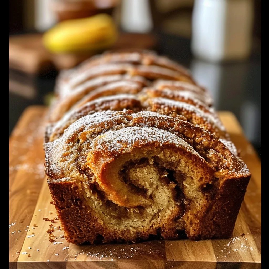 Cinnamon Swirl Banana Bread