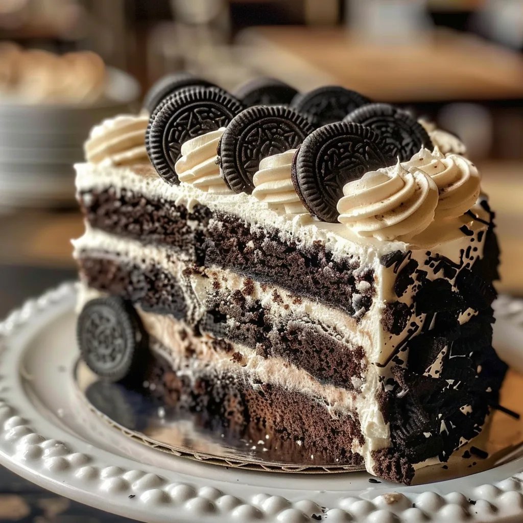 Oreo Cookies & Cream Cake