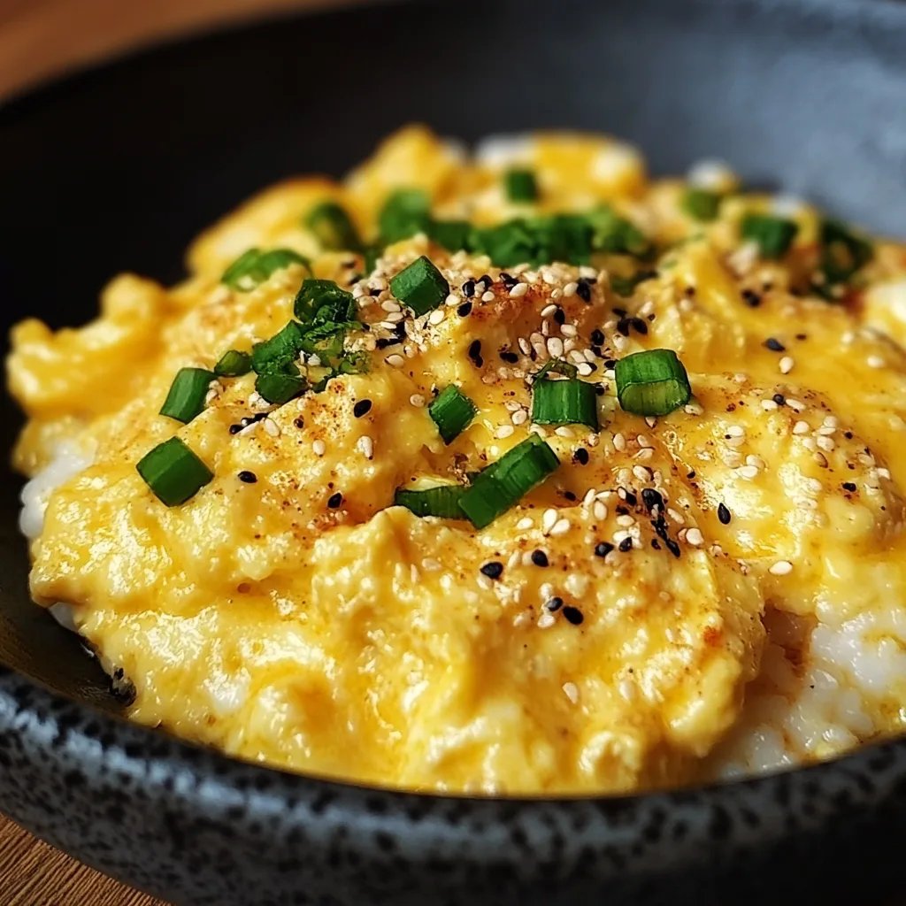 Miso Eggs Silky Japanese Style Scrambled Eggs