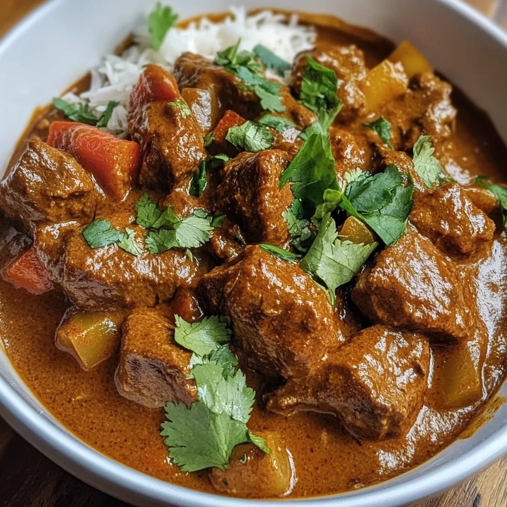 Slow Cooker Beef Coconut Curry