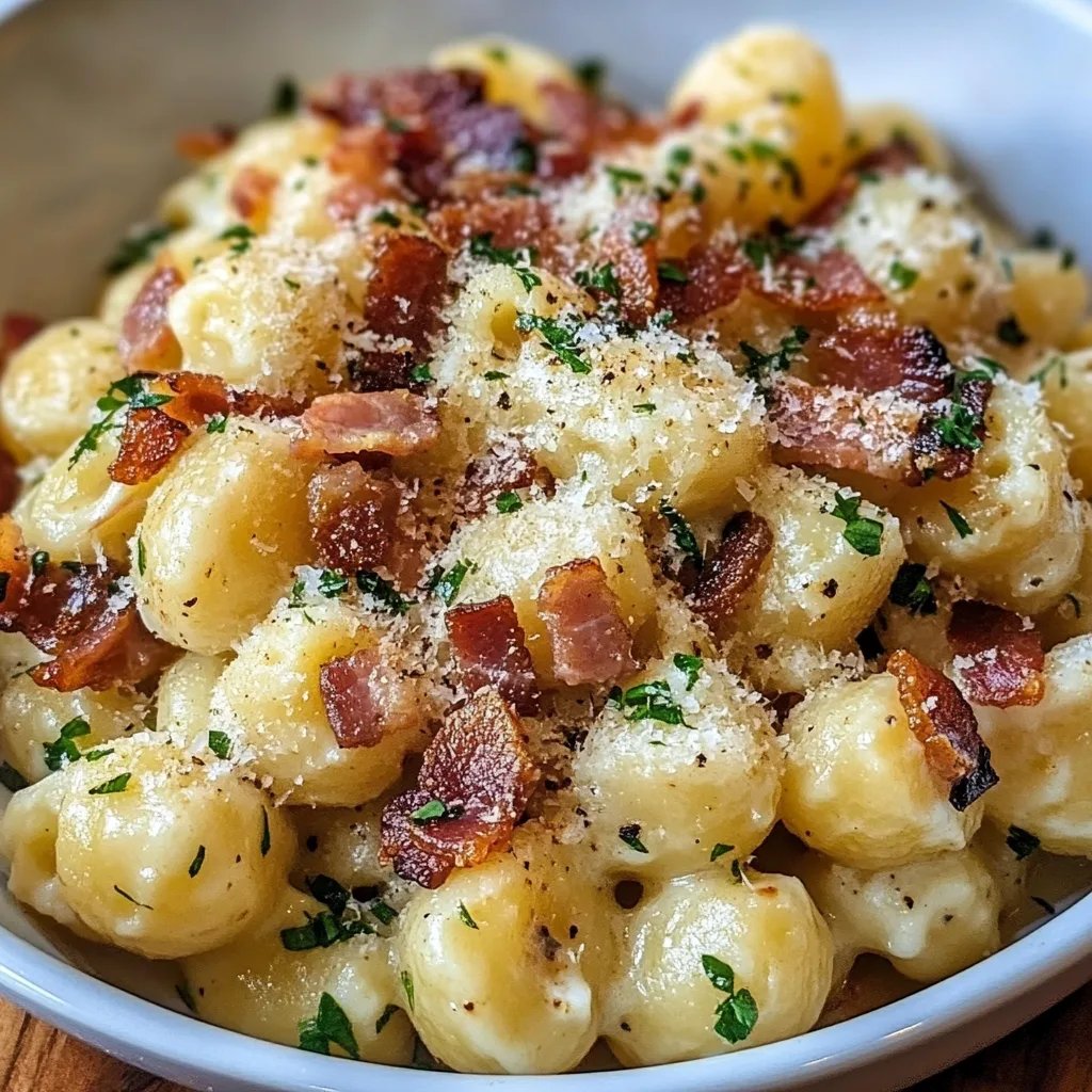 Gnocchi Carbonara with Bacon: An Amazing Ultimate Recipe