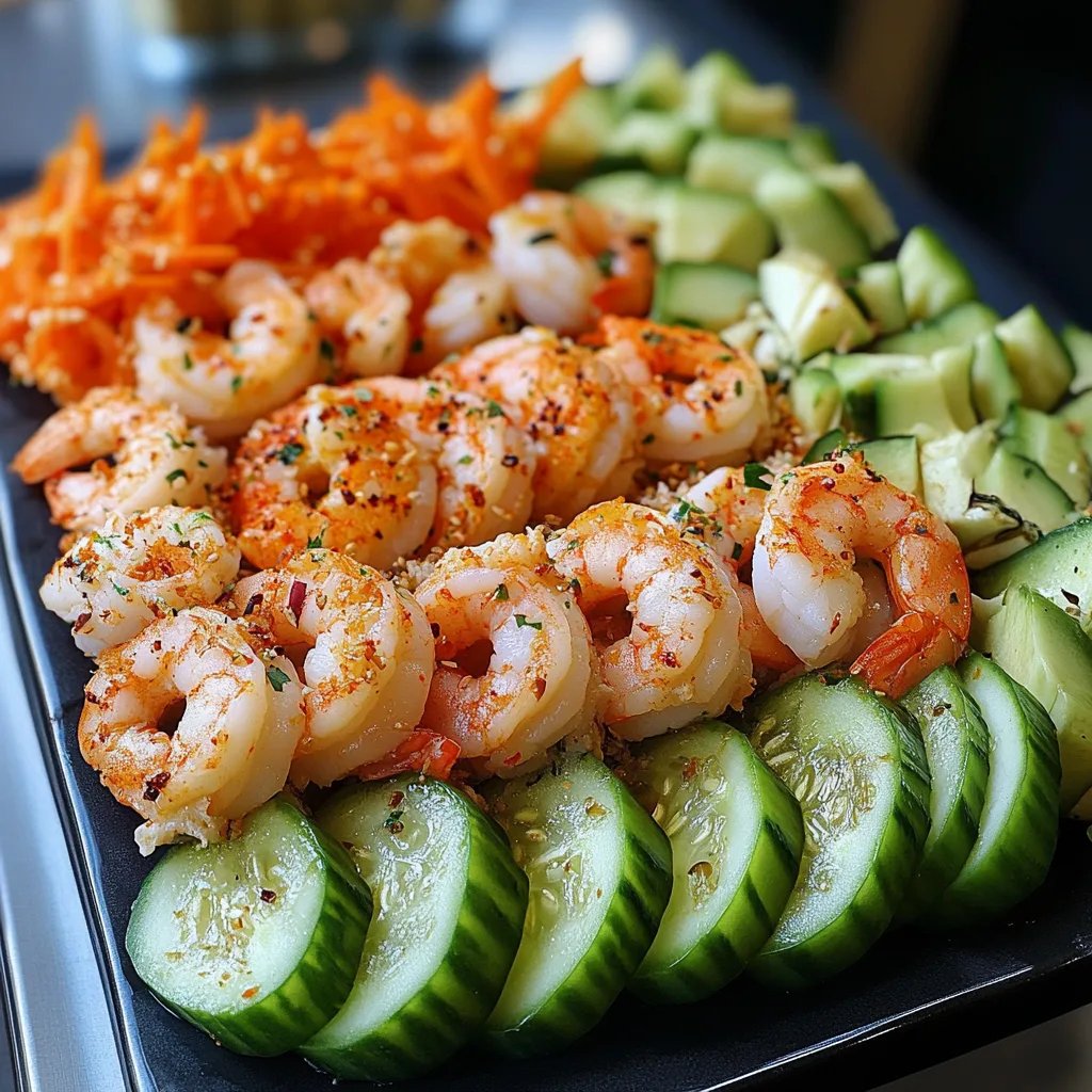 Shrimp Avocado Cucumber Boats: An Amazing Ultimate Recipe for Parties