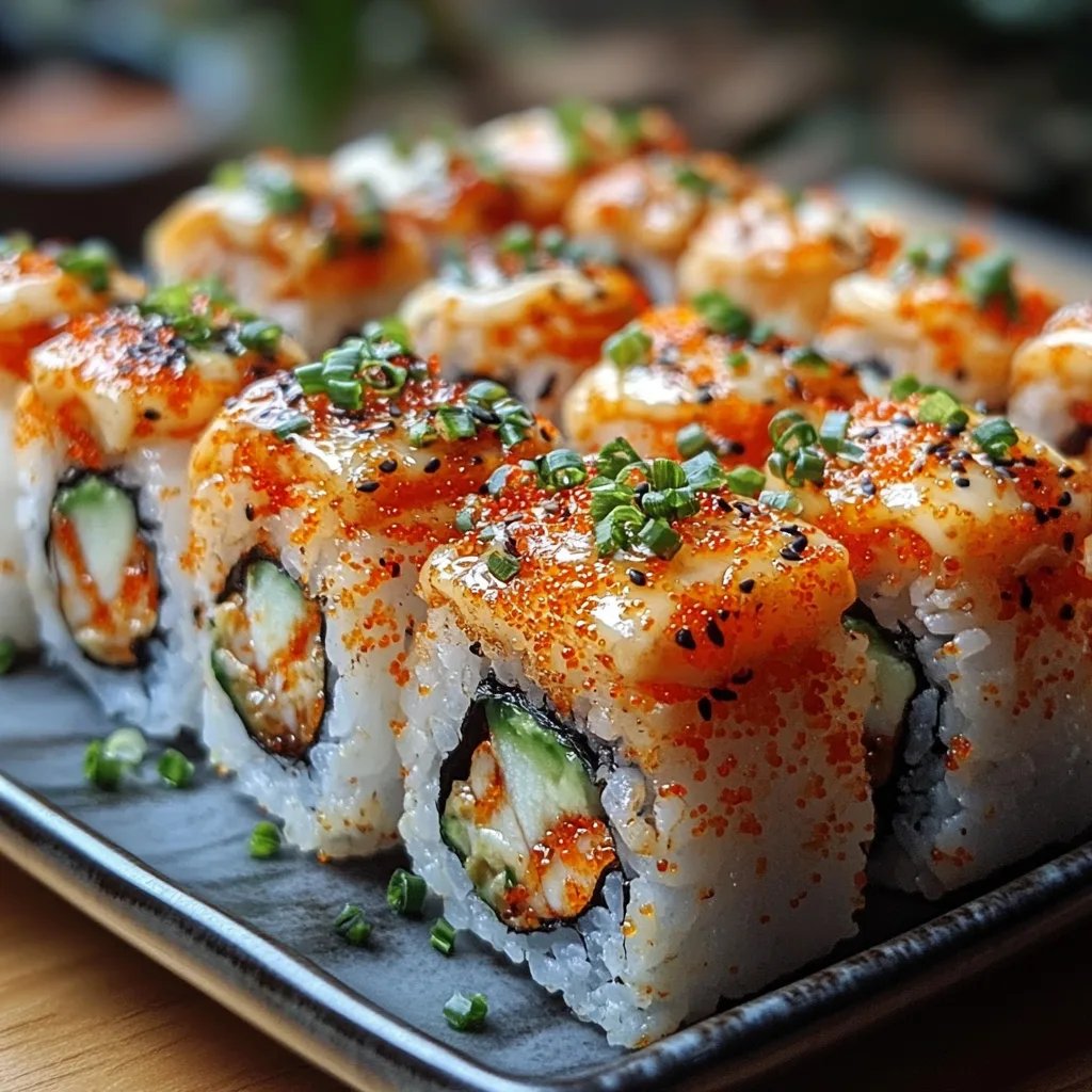 Spicy Volcano Roll Sushi Recipe: An Incredible Ultimate Guide