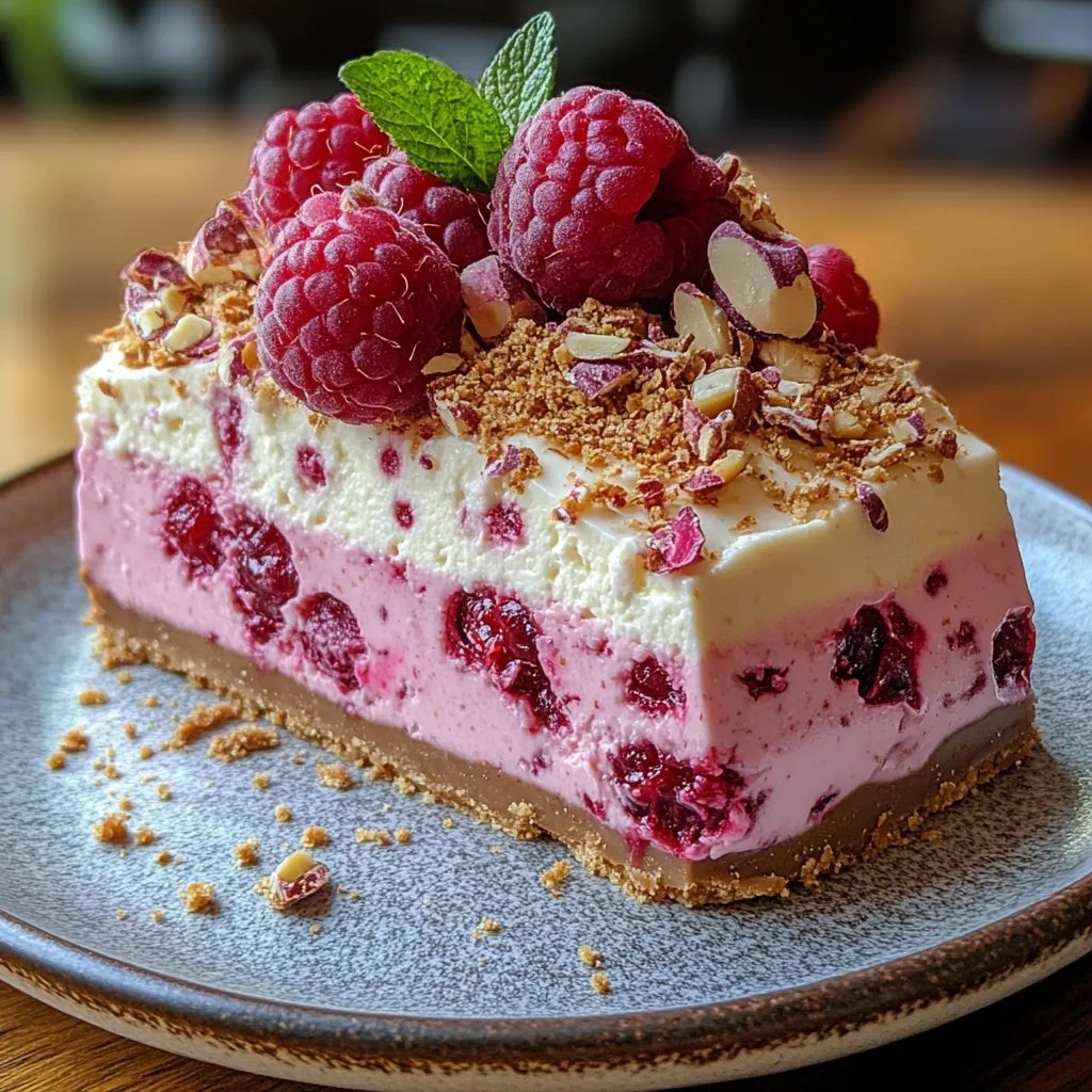 Pistachio Raspberry Crunch Cheesecake: An Incredible 7-Layer Delight