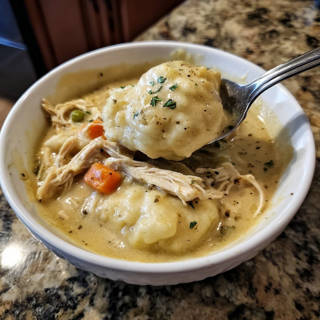 Chicken and Dumplings Creamy Comfort