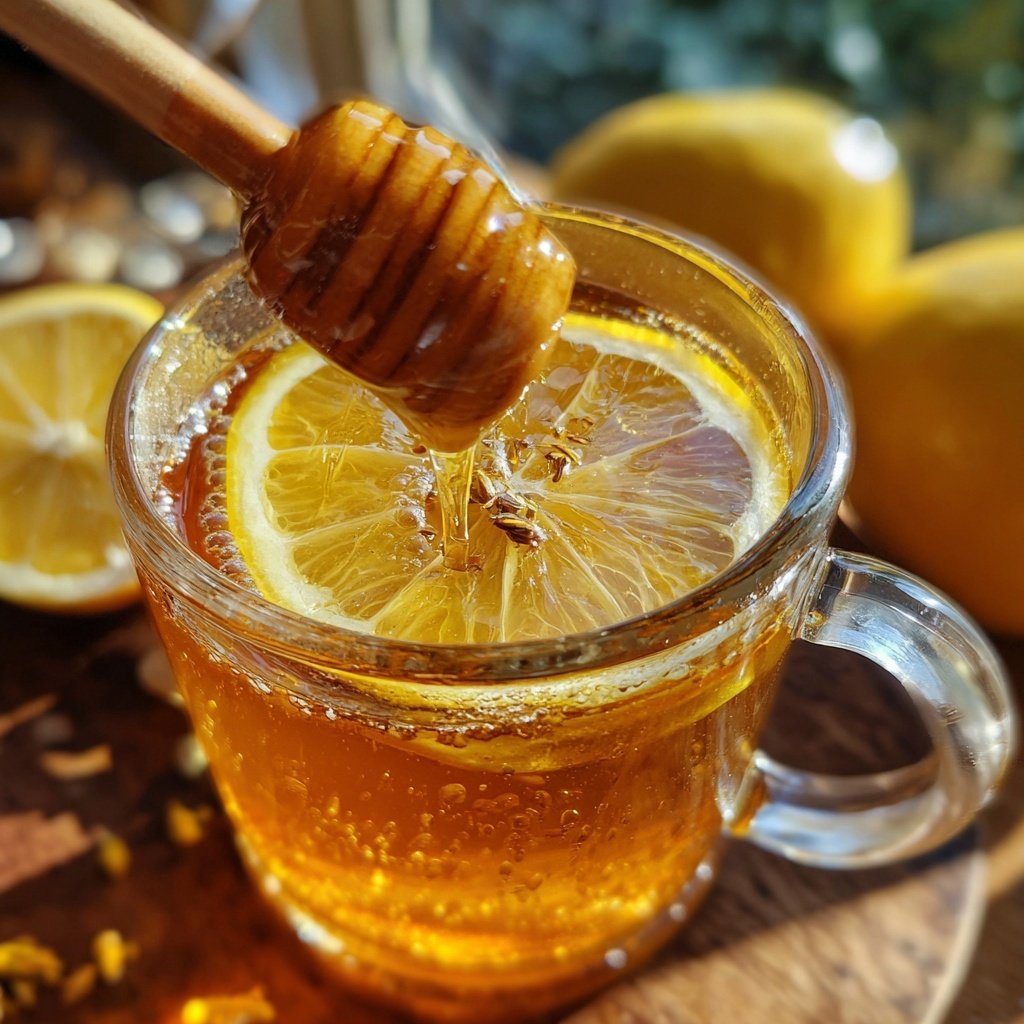 Food Babe Honey Lemon Tea Tonic