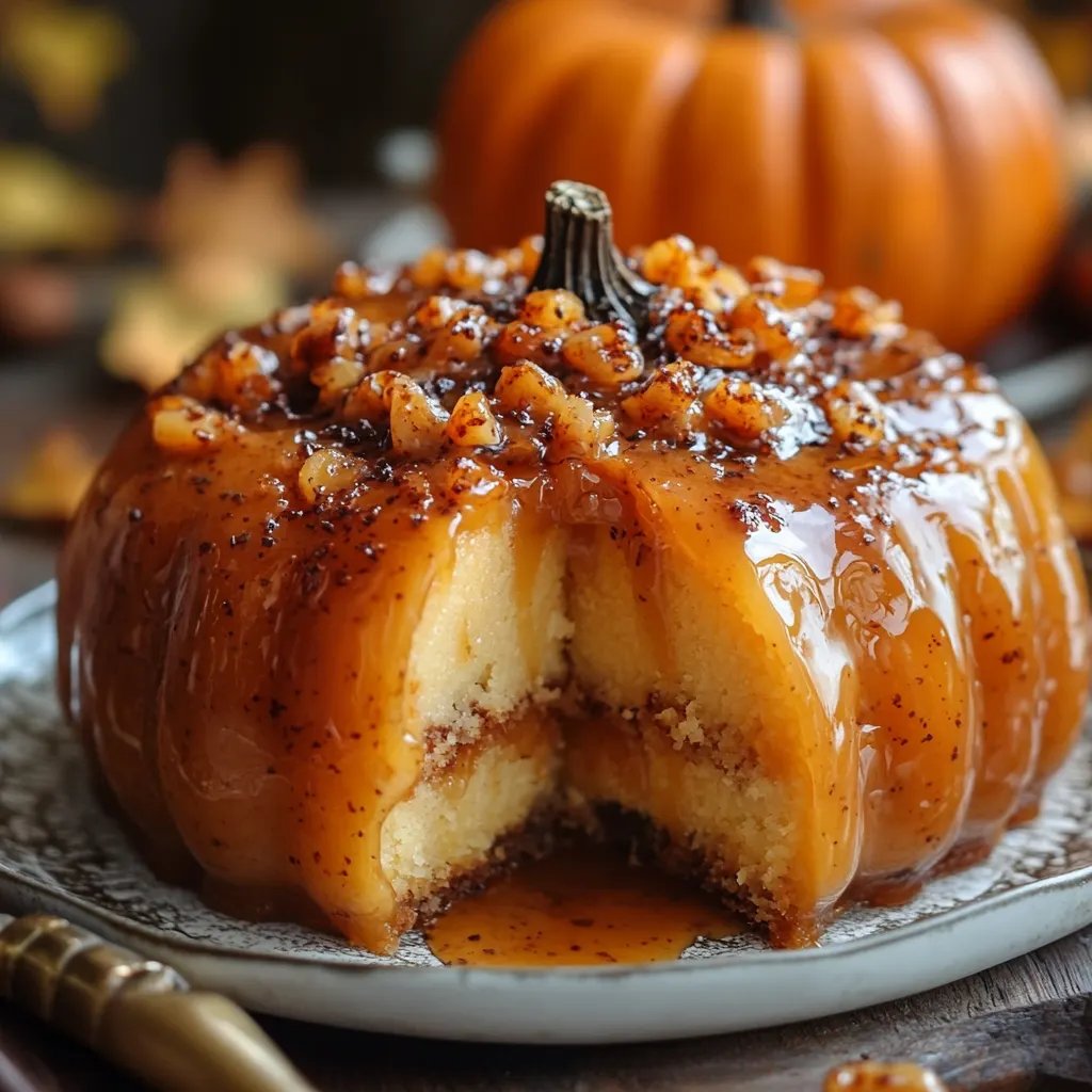 Pumpkin Salted Caramel Cake: An Incredible Secret Recipe